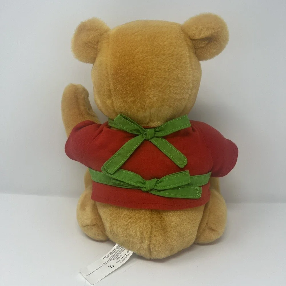 Winnie The Pooh Mother's Day‎ Special Edition Green Apron Disney Plush 12